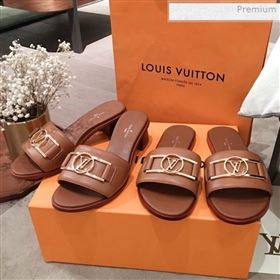 Replica Louis Vuitton Lock It Grained Calfskin Slide Sandals Mules Brown 2020 KL 0021129 [fab 67944 200216] 10600 : Purse Valley,Designer Replica Handbags,Premium Replica Handbags at PurseVall