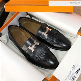 Replica Hermes Royal Fringe Lambskin Flat Loafers Black 2020 MD 0030717 [fab 68287 200307] 12100 : Purse Valley,Designer Replica Handbags,Premium Replica Handbags at PurseValley