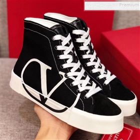 Replica Valentino VLogo Canvas High Top Sneakers Black 2019 MD 9090311 [fab 62430 190907] 7300 : Purse Valley,Designer Replica Handbags,Premium Replica Handbags at PurseValley