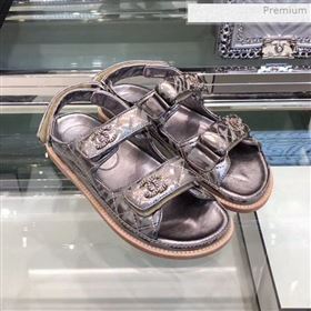 Replica Chanel Quilted Strap Flat Sandals G3445 Silver 2020 XO 0021406 [fab 67998 200216] 16000 : Purse Valley,Designer Replica Handbags,Premium Replica Handbags at PurseValley