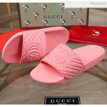 Replica Gucci GG Rubber Slide Sandal Pink 2020 For Women and Men MD 20050906 [fab 70798 200509] 5500 : Purse Valley,Designer Replica Handbags,Premium Replica Handbags at PurseValley