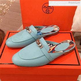 Replica Hermes Classic Kelly Calfskin Flat Mules Blue 2020 KL 200313011 [fab 68469 200314] 10600 : Purse Valley,Designer Replica Handbags,Premium Replica Handbags at PurseValley