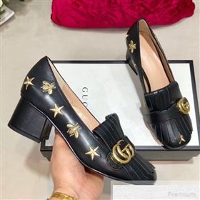 Replica Gucci Embroidered Leather Mid heel Pump 551548 Black 2019 DLY 9051629 [fab 56580 190518] 14000 : Purse Valley,Designer Replica Handbags,Premium Replica Handbags at PurseValley