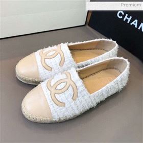 Replica Chanel Tweed Flat Espadrilles G29762 WhiteBeige 2020 EM 20031014 [fab 68363 200314] 10200 : Purse Valley,Designer Replica Handbags,Premium Replica Handbags at PurseValley