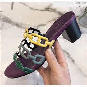 Replica Hermes Leather quot;Chaine dAncrequot; Tandem Sandal With 5cm Heel PurpleYellow 2020 ME 20042040 [fab 70031 200425] 7400 : Purse Valley,Designer Replica Handbags,Premium Replica Handba