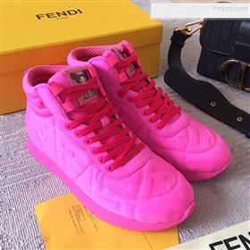 Replica Fendi x Nicki Minaj FF High top Sneakers Neon Pink 2019 HQG 9112834 [fab 65817 191130] 13400 : Purse Valley,Designer Replica Handbags,Premium Replica Handbags at PurseValley