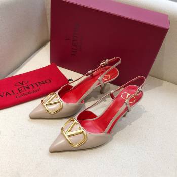 Replica Valentino Heel 7cm VLOGO Calfskin Slingback Pumps NUDE PINKRED 2020 modeng 210305 11 [81628 eb] 9300 : Purse Valley,Designer Replica Handbags,Premium Replica Handbags at PurseValley
