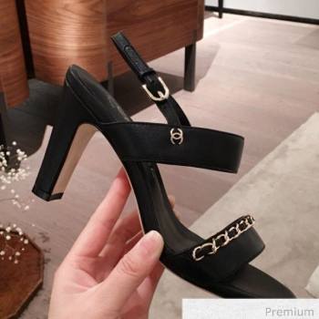 Replica Chanel Lambskin Chain Heel Sandals Black 2020 KL 20070604 [fab 72899 200706] 11400 : Purse Valley,Designer Replica Handbags,Premium Replica Handbags at PurseValley