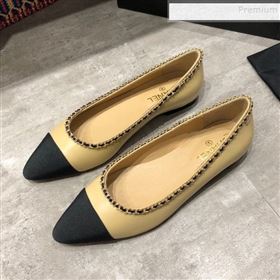 Replica Chanel Calfskin Chain Ballerinas G35389 Beige 2019 DLY 9120615 [fab 66165 191207] 10700 : Purse Valley,Designer Replica Handbags,Premium Replica Handbags at PurseValley