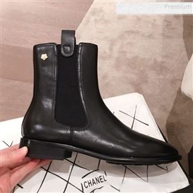 Replica Chanel Leather Camellia Slip on Flat Short Boots Black 2019 KL 9121622 [fab 66585 191221] 16200 : Purse Valley,Designer Replica Handbags,Premium Replica Handbags at PurseValley