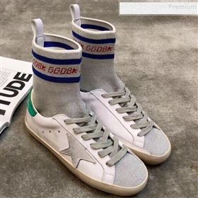 Replica Golden Goose GGDB Calfskin Star Sock Sneaker Boots WhiteSilverGreen 2019 JINGC 9091730 [fab 62914 190921] 9600 : Purse Valley,Designer Replica Handbags,Premium Replica Handbags at Purs