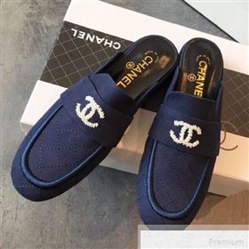Replica Chanel Quilted Fabric Loafers Mules G34427 Navy Blue 2019 EM 9051521 [fab 56473 190518] 11200 : Purse Valley,Designer Replica Handbags,Premium Replica Handbags at PurseValley