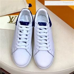 Replica Louis Vuitton Luxembourg Monogram Fabric and Leather Sneakers 2019 For Women and Men MD 9101118 [fab 63707 191012] 7000 : Purse Valley,Designer Replica Handbags,Premium Replica Handbag