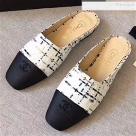 Replica Chanel Tweed Flat Mules White 02 2019 XZG 9081621 [fab 61600 190817] 11400 : Purse Valley,Designer Replica Handbags,Premium Replica Handbags at PurseValley