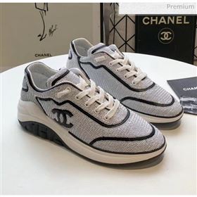 Replica Chanel CC Logo Sequins amp; Leather Sneakers G35936 WhiteBlack 2020 MD 20033130 [fab 69091 200404] 10700 : Purse Valley,Designer Replica Handbags,Premium Replica Handbags at PurseValle