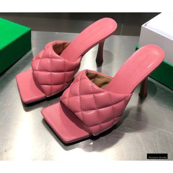 Replica Bottega Veneta Heel 8cm Square Sole Quilted Padded Mules Sandals Pink 2021 modeng 21010418 [78692 eb] 10000 : Purse Valley,Designer Replica Handbags,Premium Replica Handbags at PurseVa