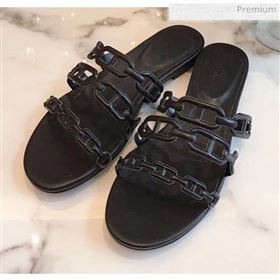 Replica Hermes Leather quot;Chaine dAncrequot; Flat Sandal Black 2020 ME 20042043 [fab 70035 200425] 7400 : Purse Valley,Designer Replica Handbags,Premium Replica Handbags at PurseValley