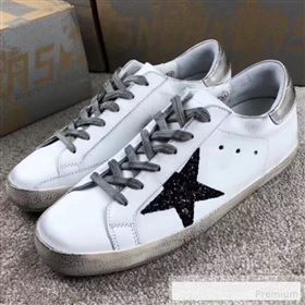 Replica Golden Goose GGDB Calfskin Leather Star Sneaker WhiteBlack SequinsSilver Tail For Women and Men 2081 9062855 [fab 58933 190629] 8800 : Purse Valley,Designer Replica Handbags,Premium Re