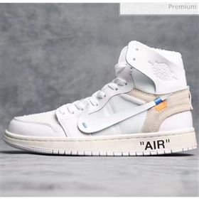 Replica Off White X AIR JORDAN AJ1 Sneaker WhiteBeige 2020 For Women and Men GD1038 20031612 [fab 68550 200322] 13400 : Purse Valley,Designer Replica Handbags,Premium Replica Handbags at Purse