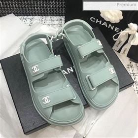Replica Chanel Strap Flat Sandals Green 2020 MD 0021705 [fab 68040 200219] 6900 : Purse Valley,Designer Replica Handbags,Premium Replica Handbags at PurseValley