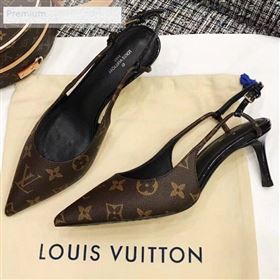 Replica Louis Vuitton Cherie Monogram Canvas Mid Heel Slingback Pump 1A5BPP 2019 1054 9071640 [fab 59917 190720] 11000 : Purse Valley,Designer Replica Handbags,Premium Replica Handbags at Purs