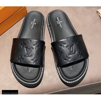 Replica Louis Vuitton Monogram embossed Slides Mules Black 2021 modeng 21011257 [79123 eb] 6800 : Purse Valley,Designer Replica Handbags,Premium Replica Handbags at PurseValley