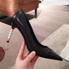 Replica Chanel Lambskin Pearl Heel Pumps G35534 Black 2020 KL 9122730 [fab 67124 191231] 12000 : Purse Valley,Designer Replica Handbags,Premium Replica Handbags at PurseValley