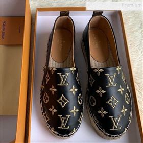 Replica Louis Vuitton Monogram Golden Embroidered Flat Espadrilles Black 2019 For Women and Men HB 9122010 [fab 66780 191221] 9800 : Purse Valley,Designer Replica Handbags,Premium Replica Hand