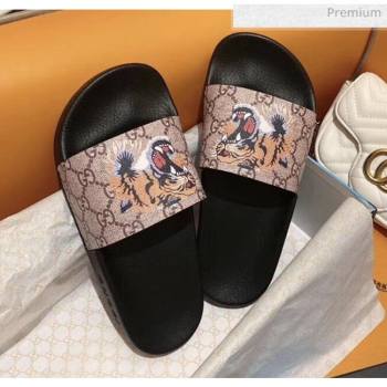 Replica Gucci GG Tiger Print Slide Sandal Brown 02 2020 For Women and Men SY 20050926 [fab 70817 200516] 5500 : Purse Valley,Designer Replica Handbags,Premium Replica Handbags at PurseValley