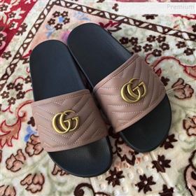 Replica Gucci GG Marmont Leather Flat Slide Sandals Dusty Pink 2019 HANB 9120310 [fab 66003 191207] 7600 : Purse Valley,Designer Replica Handbags,Premium Replica Handbags at PurseValley
