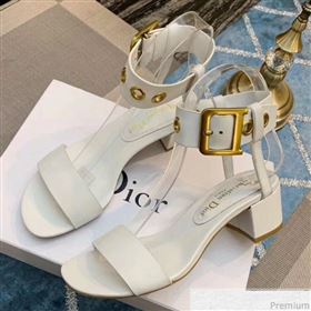 Replica Dior D Dior Mid heel Sandals in White Calfskin 2019 DLY 9041001 [fab 54576 190417] 10000 : Purse Valley,Designer Replica Handbags,Premium Replica Handbags at PurseValley