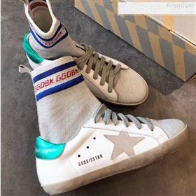 Replica Golden Goose GGDB Star Sock Sneaker Boots WhiteGreen Tail 2019 EM 9080734 [fab 61125 190813] 10700 : Purse Valley,Designer Replica Handbags,Premium Replica Handbags at PurseValley