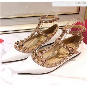 Replica Valentino Patent Calfskin Rockstud Ballerina With Strap White 3015 20041503 [fab 69781 200418] 10200 : Purse Valley,Designer Replica Handbags,Premium Replica Handbags at PurseValley