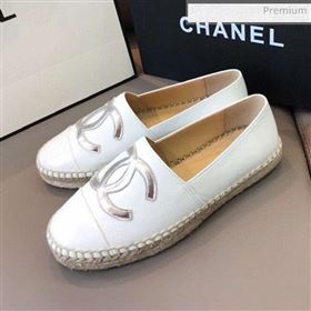Replica Chanel Calfskin Flat Espadrilles G29762 WhiteSilver 2020 EM 20031012 [fab 68361 200314] 10200 : Purse Valley,Designer Replica Handbags,Premium Replica Handbags at PurseValley