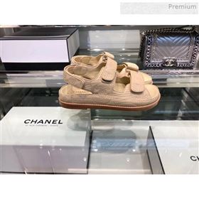 Replica Chanel CC Strap Flat Sandals G3445 Beige 2020 XO 0021401 [fab 67993 200216] 17100 : Purse Valley,Designer Replica Handbags,Premium Replica Handbags at PurseValley