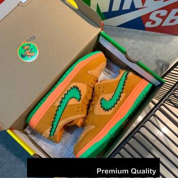 Replica Grateful Dead X Nike SB Dunk Low QS YELLOW BEAR sneakers 05 GD0768 5201 [71196 eb] 14000 : Purse Valley,Designer Replica Handbags,Premium Replica Handbags at PurseValley
