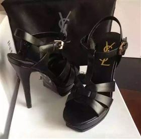 Replica YSL tribute heels sandals black calfskin smooth shoes 4124 [shoes204a] 12000 : Purse Valley,Designer Replica Handbags,Premium Replica Handbags at PurseValley