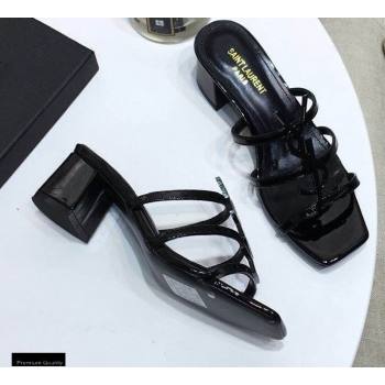 Replica Saint Laurent Heel 5cm Cassandra Mules Patent Black with Monogram YSL Logo modeng 20122955 [78522 eb] 8500 : Purse Valley,Designer Replica Handbags,Premium Replica Handbags at PurseVal