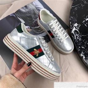 Replica Gucci Ace Sneaker with Crystals 557878 Silver 2019 HZX 9030801 [fab 53172 190417] 10700 : Purse Valley,Designer Replica Handbags,Premium Replica Handbags at PurseValley