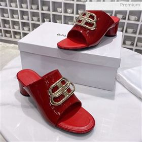 Replica Balenciaga Oval BB Patent Leather Low Heel Mules Slide Sandal RedGold 2020 DLH 20031434 [fab 68533 200314] 7400 : Purse Valley,Designer Replica Handbags,Premium Replica Handbags at Pur
