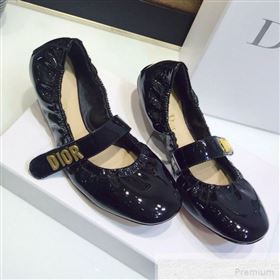 Replica Dior Baby D Flat Ballerinas in Black Patent Leather 2019 JINC 9051587 [fab 56542 190518] 10000 : Purse Valley,Designer Replica Handbags,Premium Replica Handbags at PurseValley