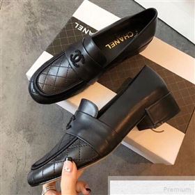 Replica Chanel Quilted Leather Loafers G34345 Black 2019 EM 9051514 [fab 56466 190518] 11600 : Purse Valley,Designer Replica Handbags,Premium Replica Handbags at PurseValley