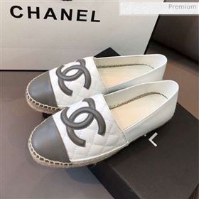 Replica Chanel Quilted Calfskin Flat Espadrilles G29762 WhiteSteel Gray 2020 EM 20031003 [fab 68352 200314] 10200 : Purse Valley,Designer Replica Handbags,Premium Replica Handbags at PurseVall