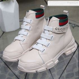 Replica Gucci Web Calfskin Short Sneaker Boots White 2019 DLY 9092001 [fab 63012 190921] 9600 : Purse Valley,Designer Replica Handbags,Premium Replica Handbags at PurseValley