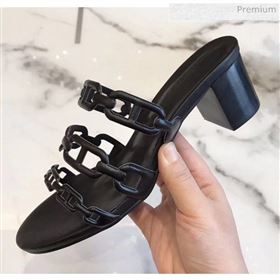 Replica Hermes Leather quot;Chaine dAncrequot; Tandem Sandal With 5cm Heel Black 2020 ME 20042041 [fab 70033 200425] 7400 : Purse Valley,Designer Replica Handbags,Premium Replica Handbags at P