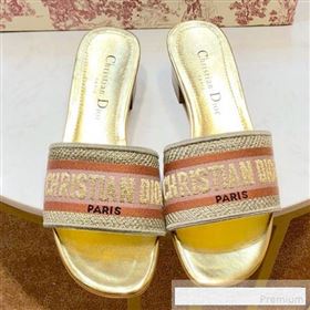 Replica Dior Dway Embroidered Cotton Heel Mule Slide Sandals Gold 2019 SIYA 9061259 [fab 57979 190615] 10000 : Purse Valley,Designer Replica Handbags,Premium Replica Handbags at PurseValley