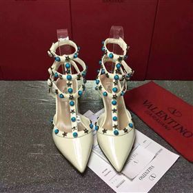 Replica Valentino paint cream sandals stud heels shoes 3971 [shoes50a] 11000 : Purse Valley,Designer Replica Handbags,Premium Replica Handbags at PurseValley
