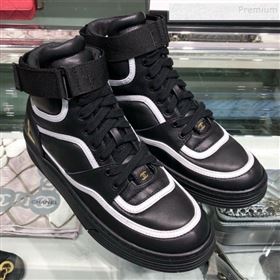 Replica Chanel Leather High Top Sneakers G35063 Black 2019 XO 9082131 [fab 61824 190824] 17000 : Purse Valley,Designer Replica Handbags,Premium Replica Handbags at PurseValley