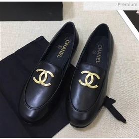 Replica Chanel Lambskin Flat Loafers With Metal CC Logo Black 2020 MD 20032618 [fab 68920 200404] 11400 : Purse Valley,Designer Replica Handbags,Premium Replica Handbags at PurseValley