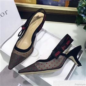 Replica Dior Slingback Mid Heel Red Dotted Mesh Sandals 2019 JINC 9041252 [fab 54817 190417] 9600 : Purse Valley,Designer Replica Handbags,Premium Replica Handbags at PurseValley